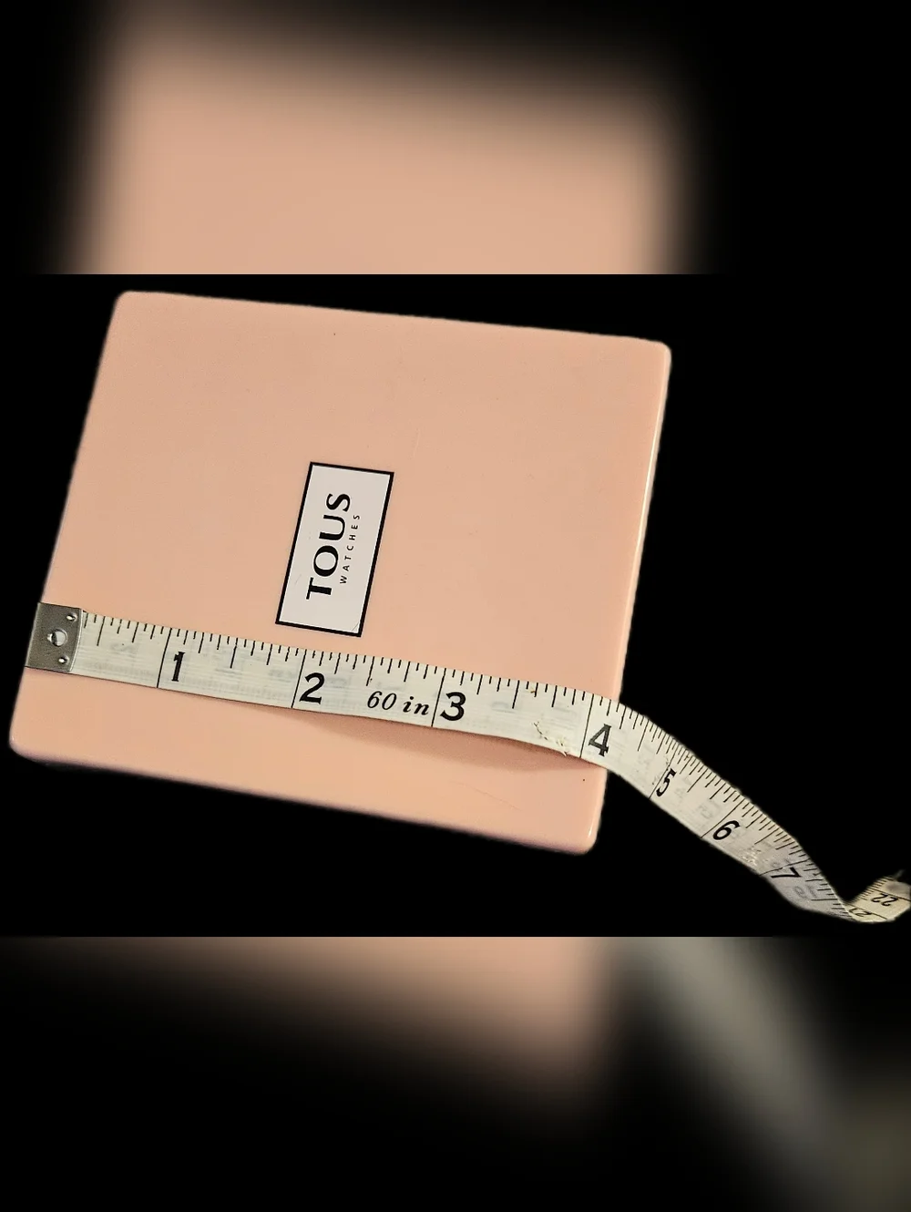 NEW Authentic TOUS Pink Watch Box Case Set Bag Pillow Booklet Complete Bundle
